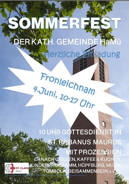 Fronleichnam - Sommerfest
