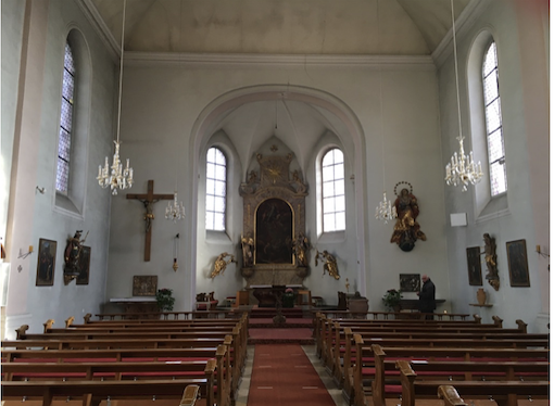 heutige Innenansicht St. Georg