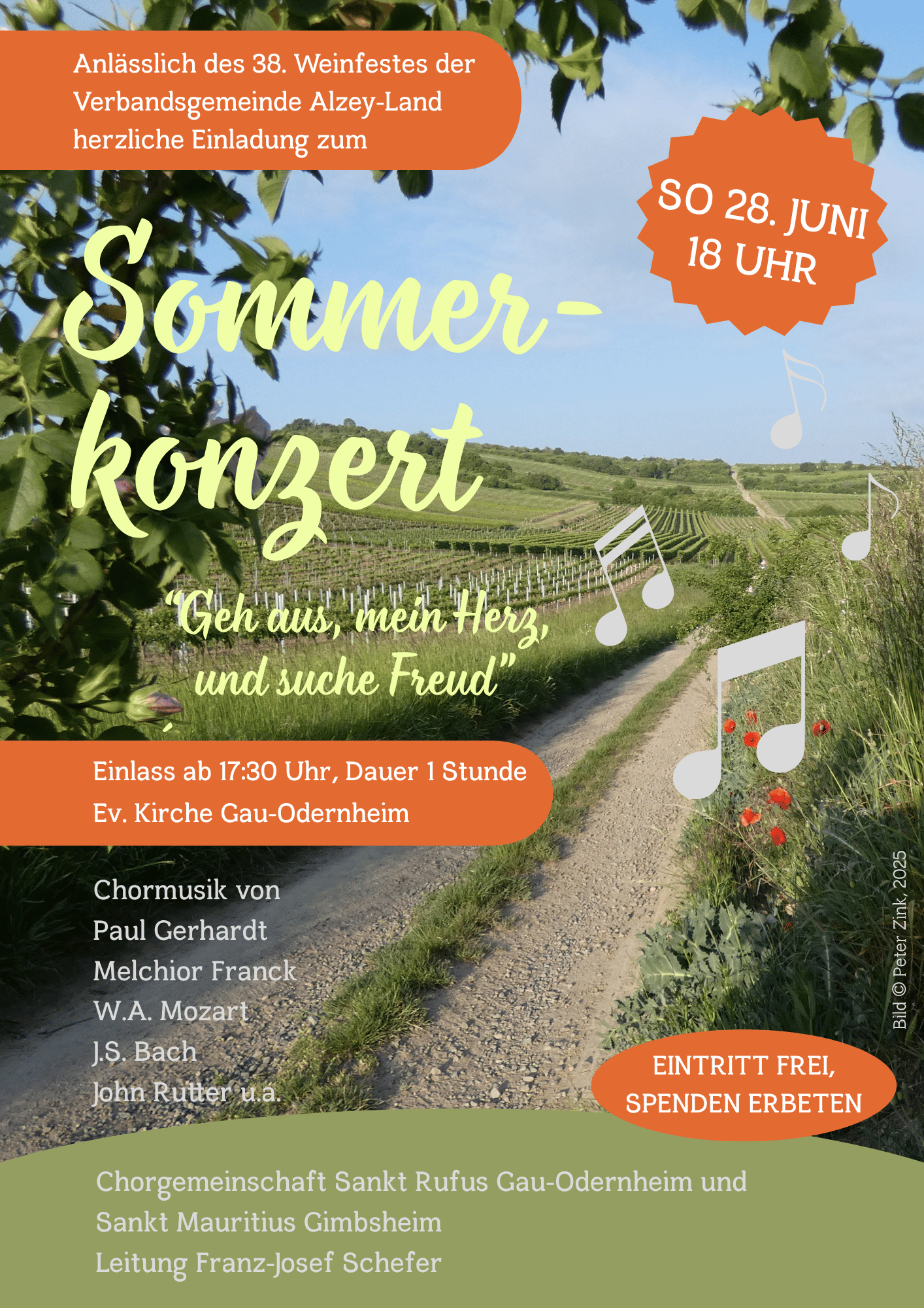Sommerkonzert Plakat