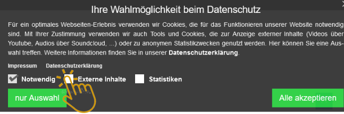 Datenschutz