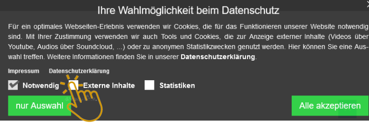 Datenschutz