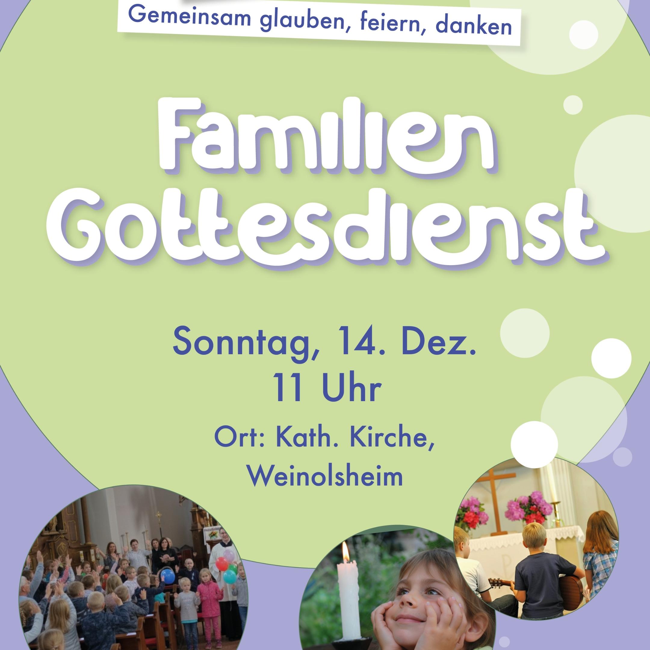 Familiengottesdienst Weinolsheim