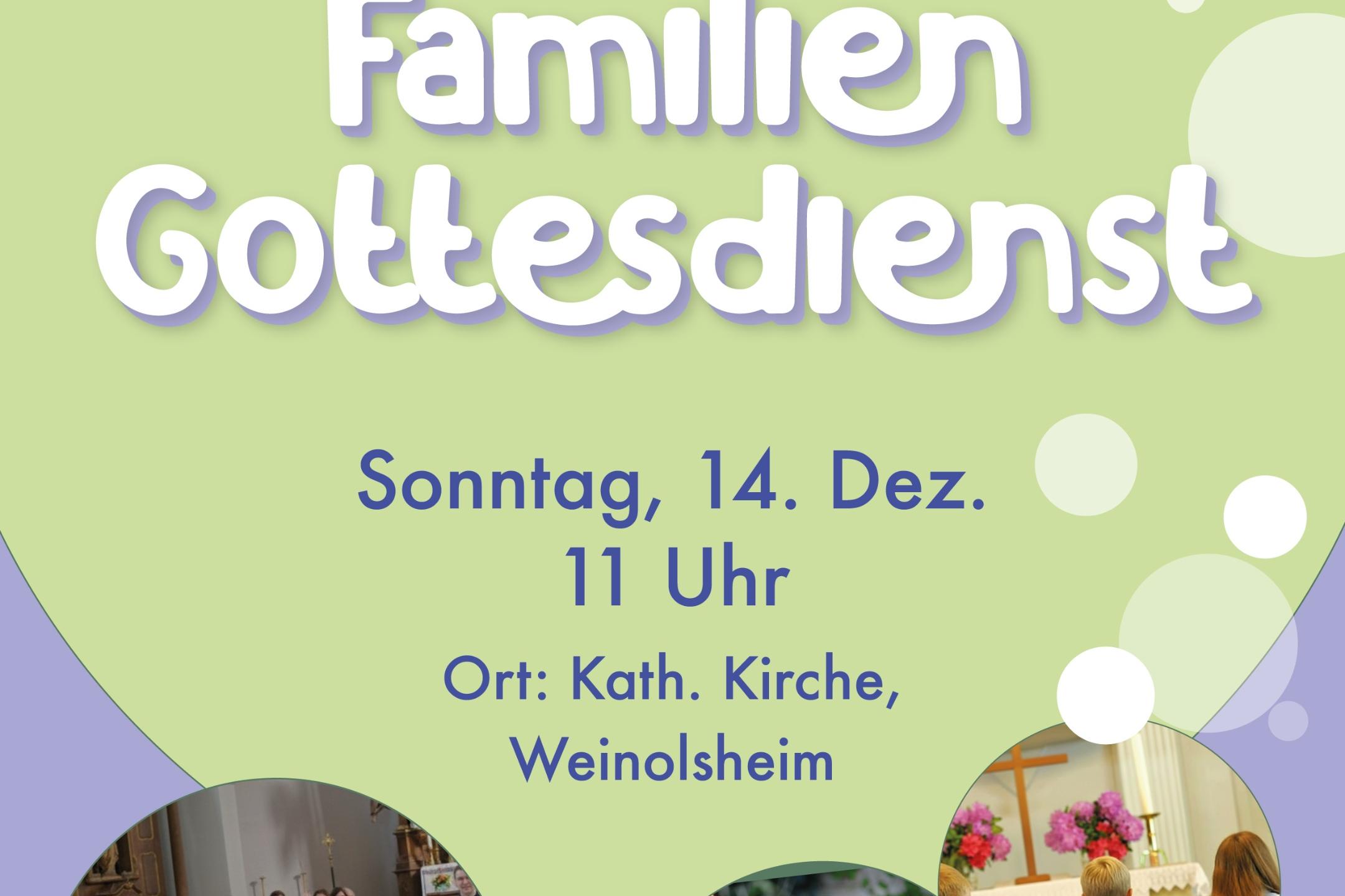 Familiengottesdienst Weinolsheim