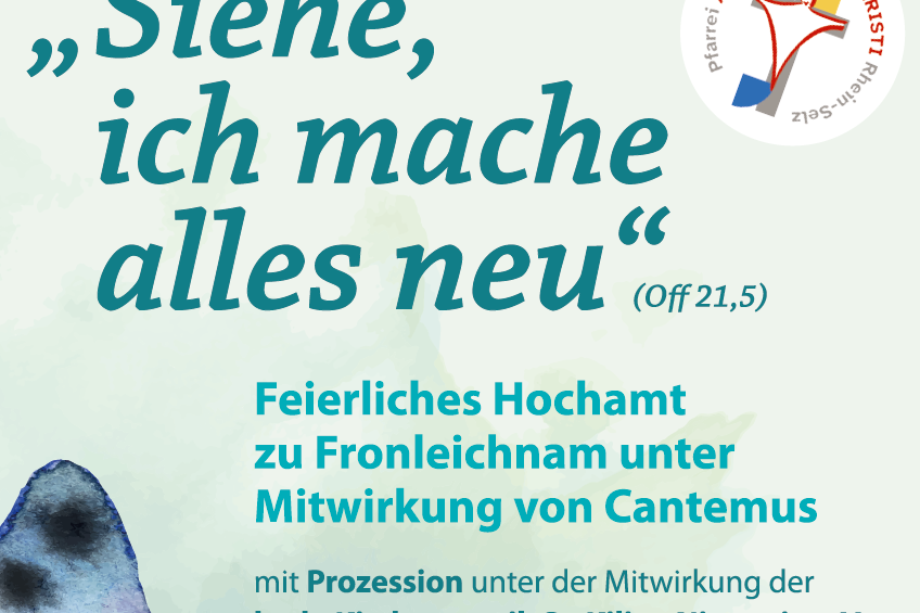 Fronleichnam 2026 Flyer
