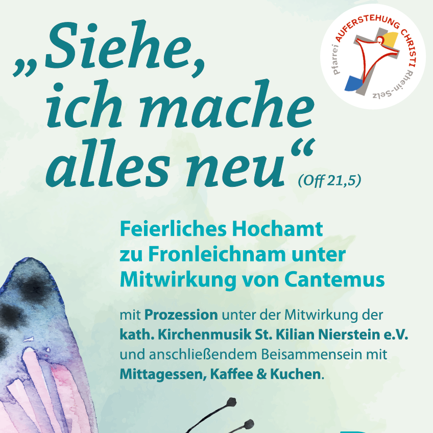 Fronleichnam 2026 Flyer