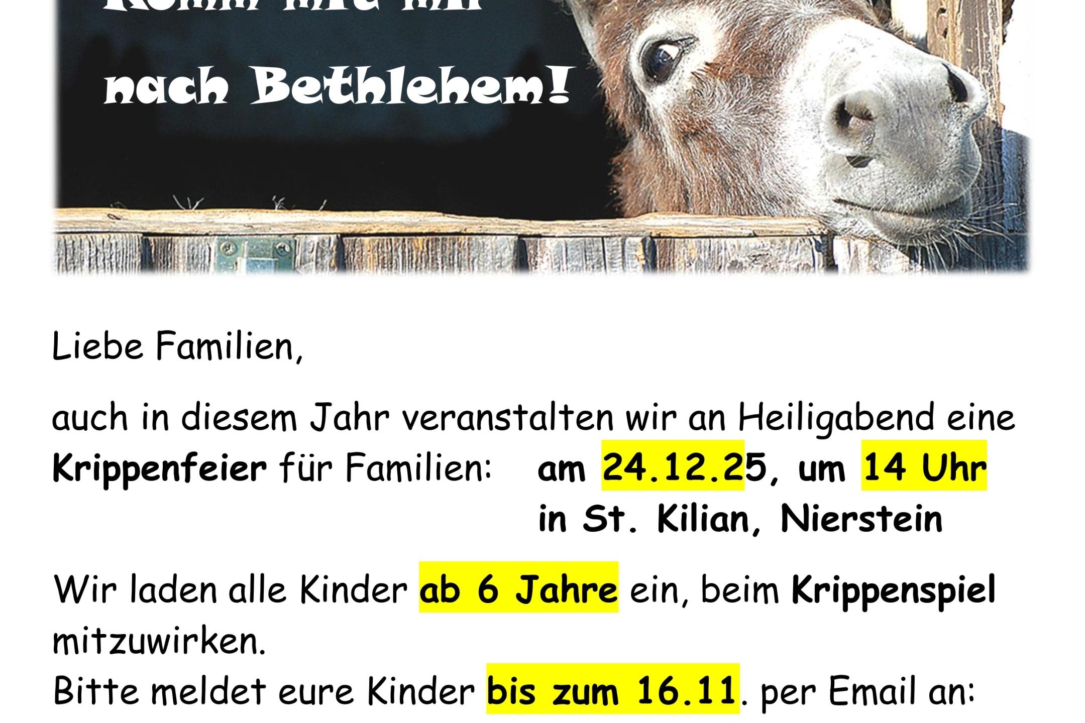 Kinderkrippenspiel