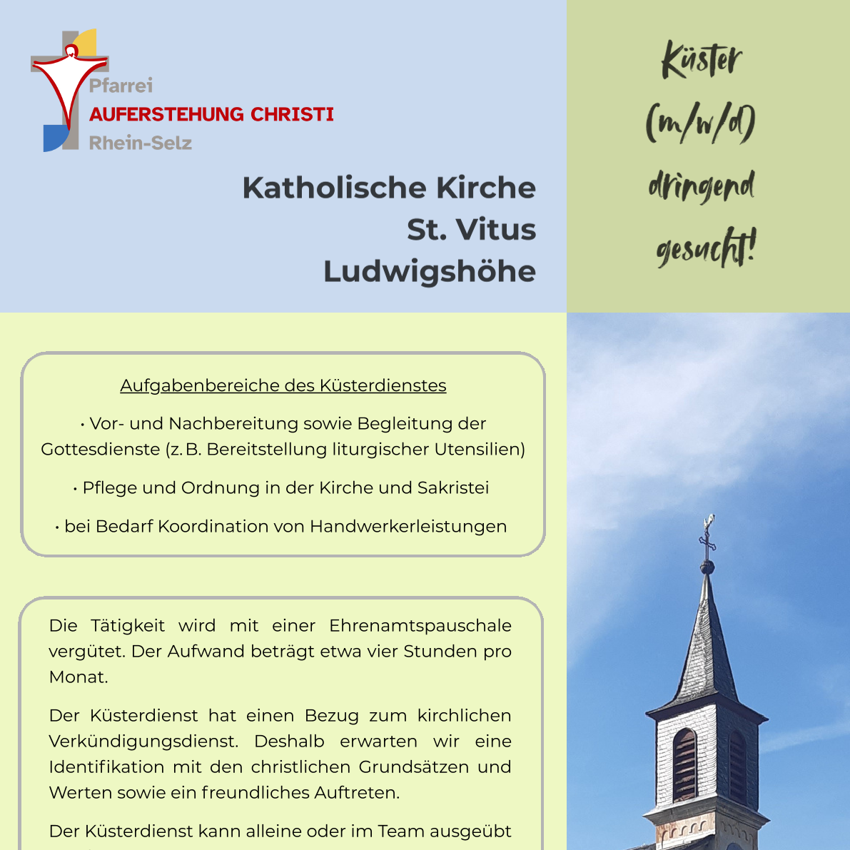 Küsterdienst_Ausschreibung