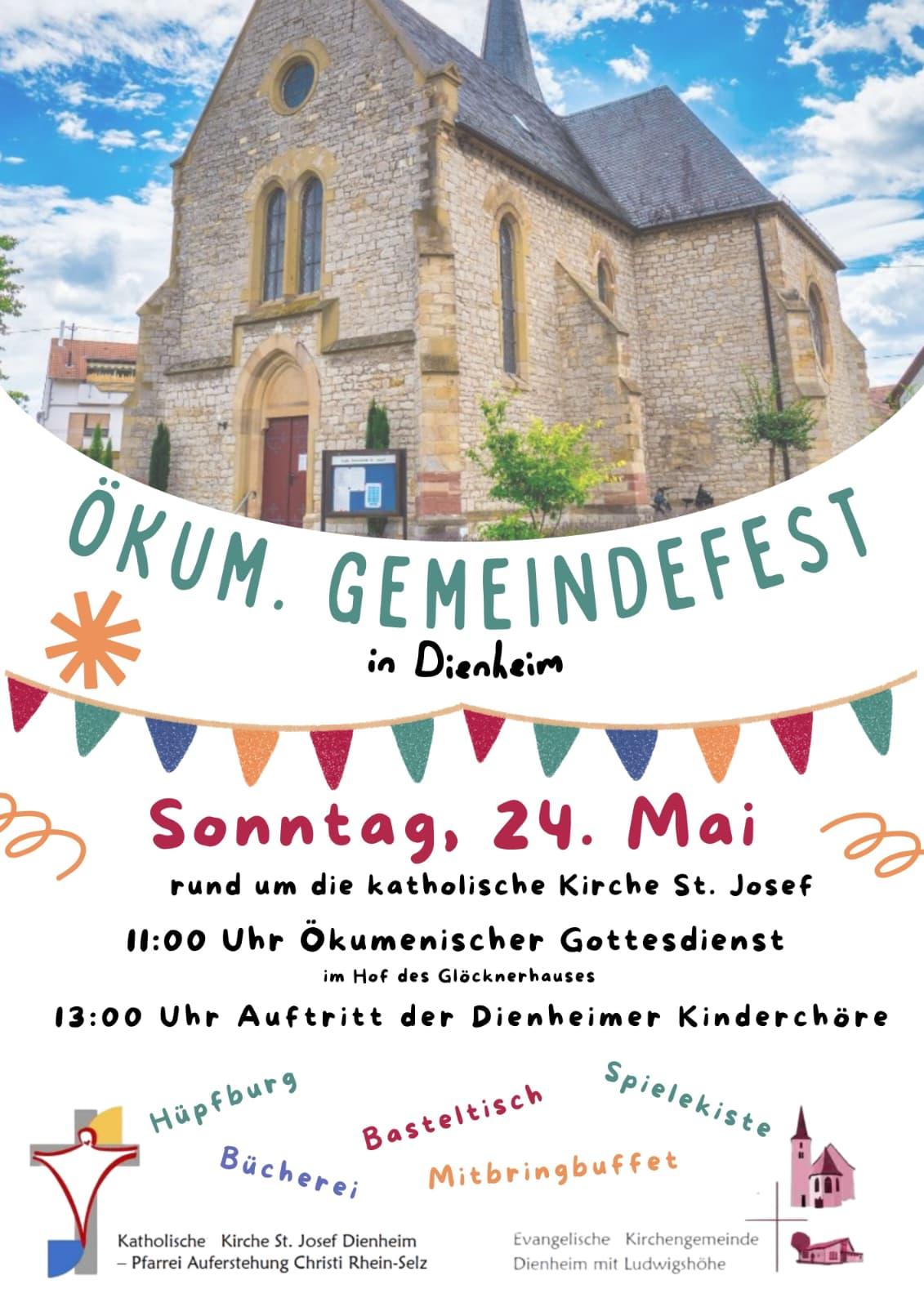 Ökum. Gemeindefest Dienheim