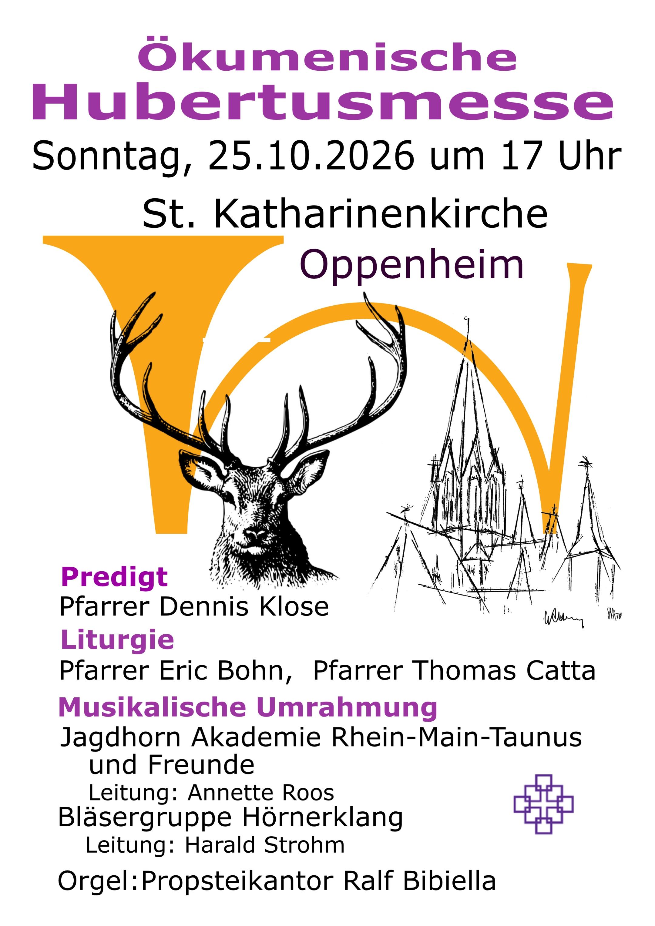 Ökum._Hubertusmesse_25.10.26_Oppenheim
