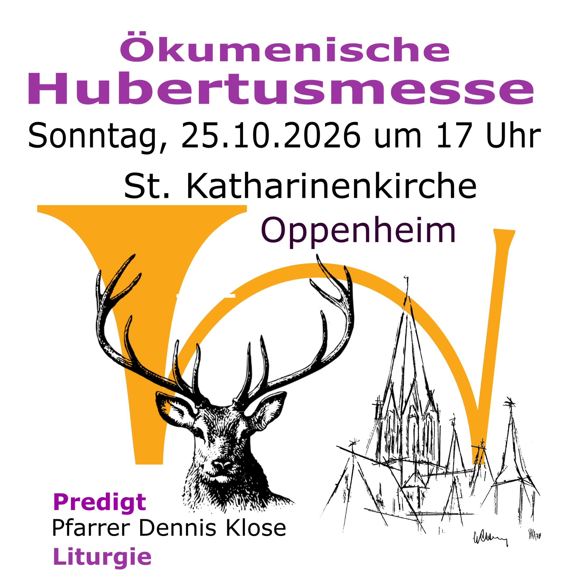Ökum._Hubertusmesse_25.10.26_Oppenheim