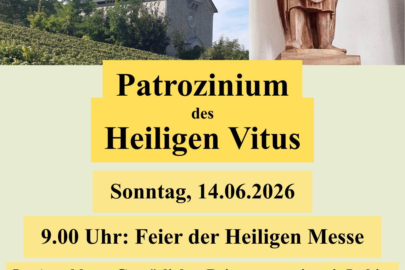 Patrozinium St. Vitus