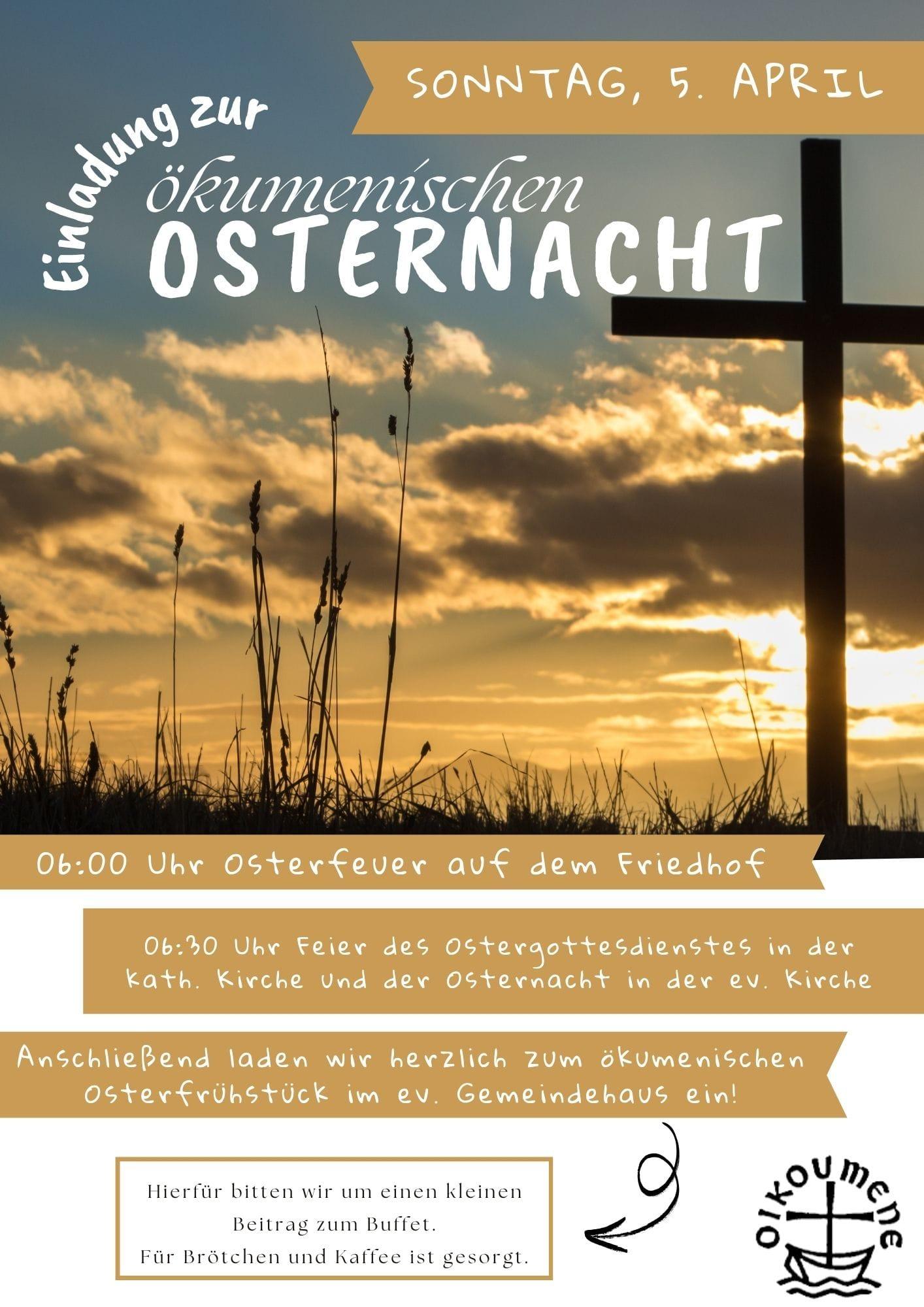 Plakat Osternacht 2026