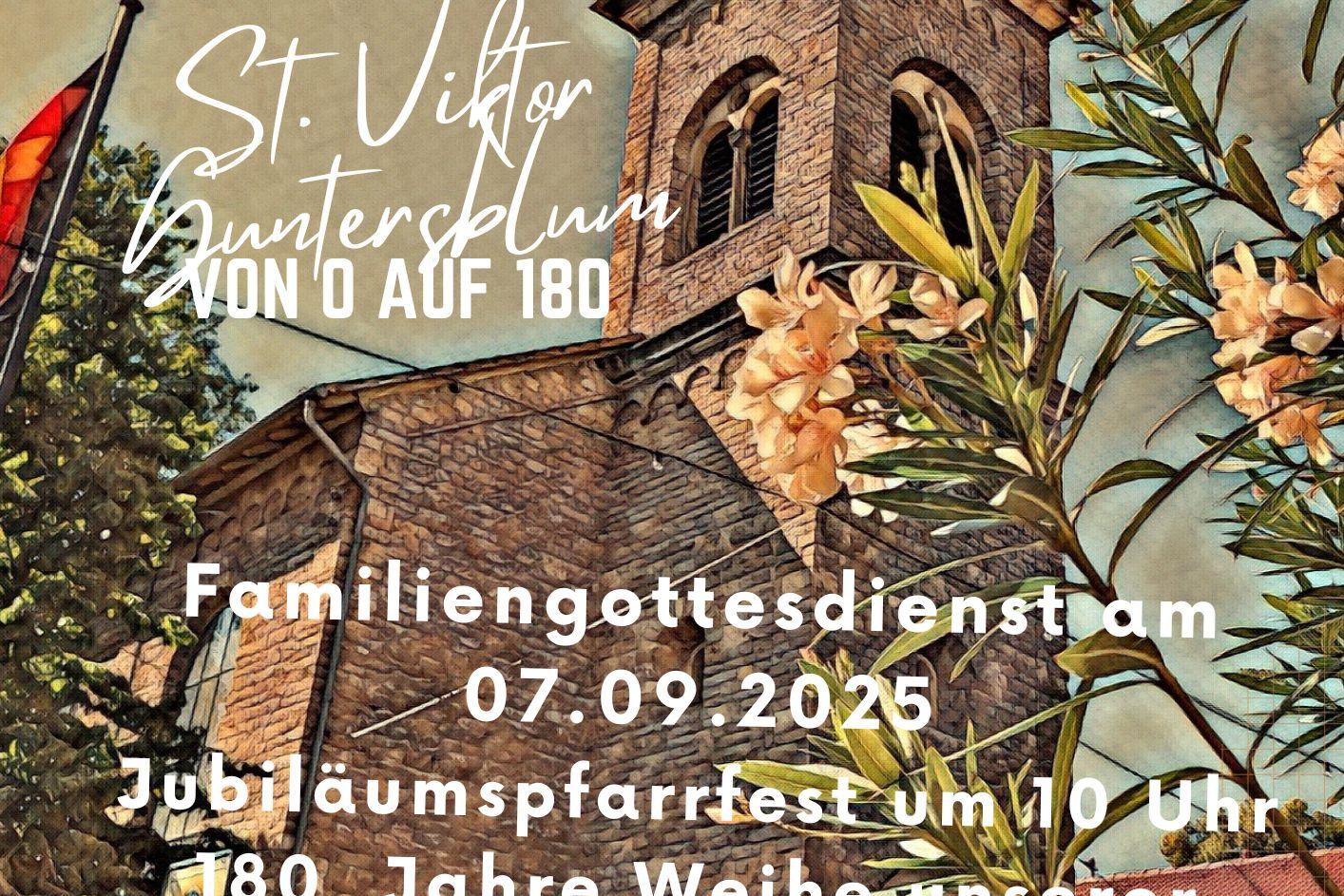 Plakat Pfarrfest 2025