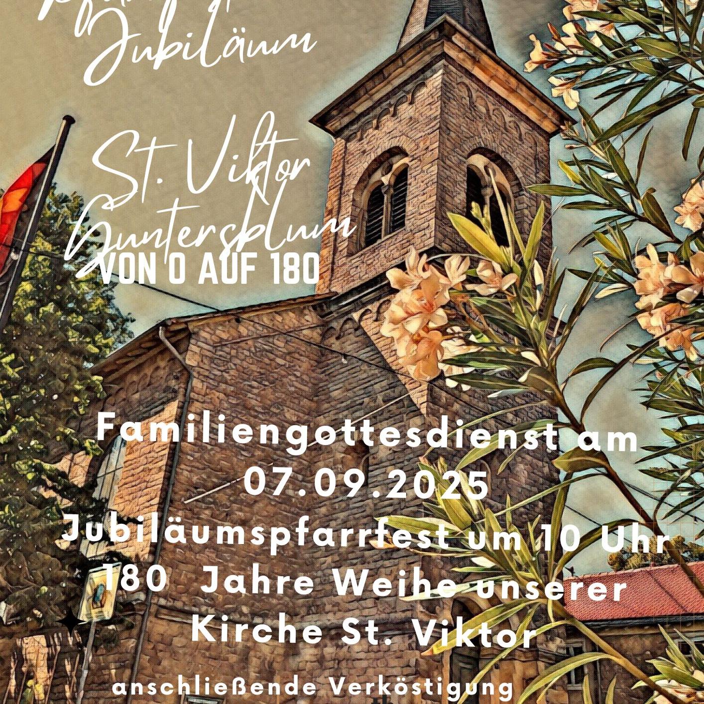 Plakat Pfarrfest 2025