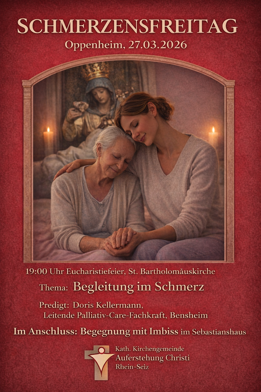 Plakat Schmerzensfreitag 2026