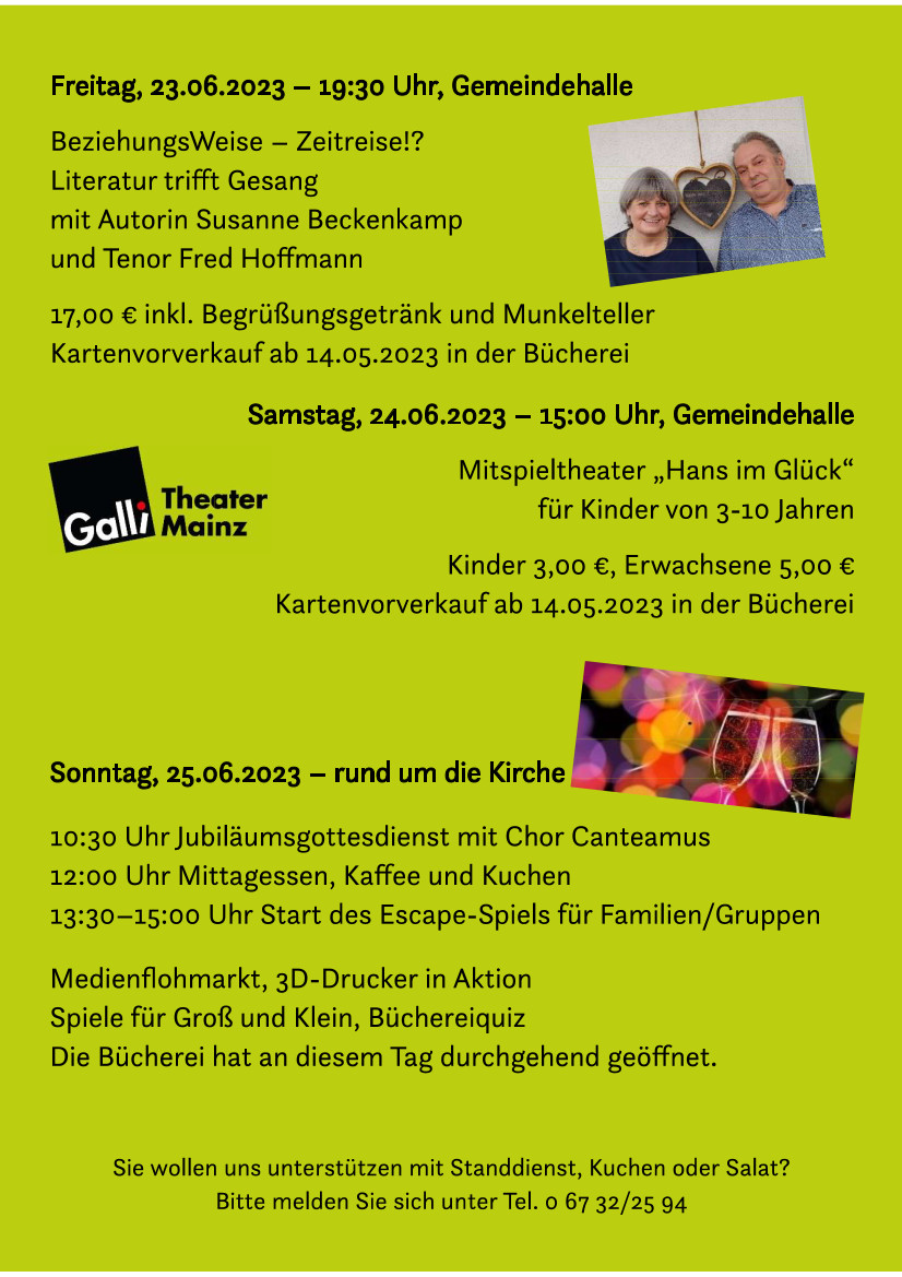 Jubiläum in Sulzheim