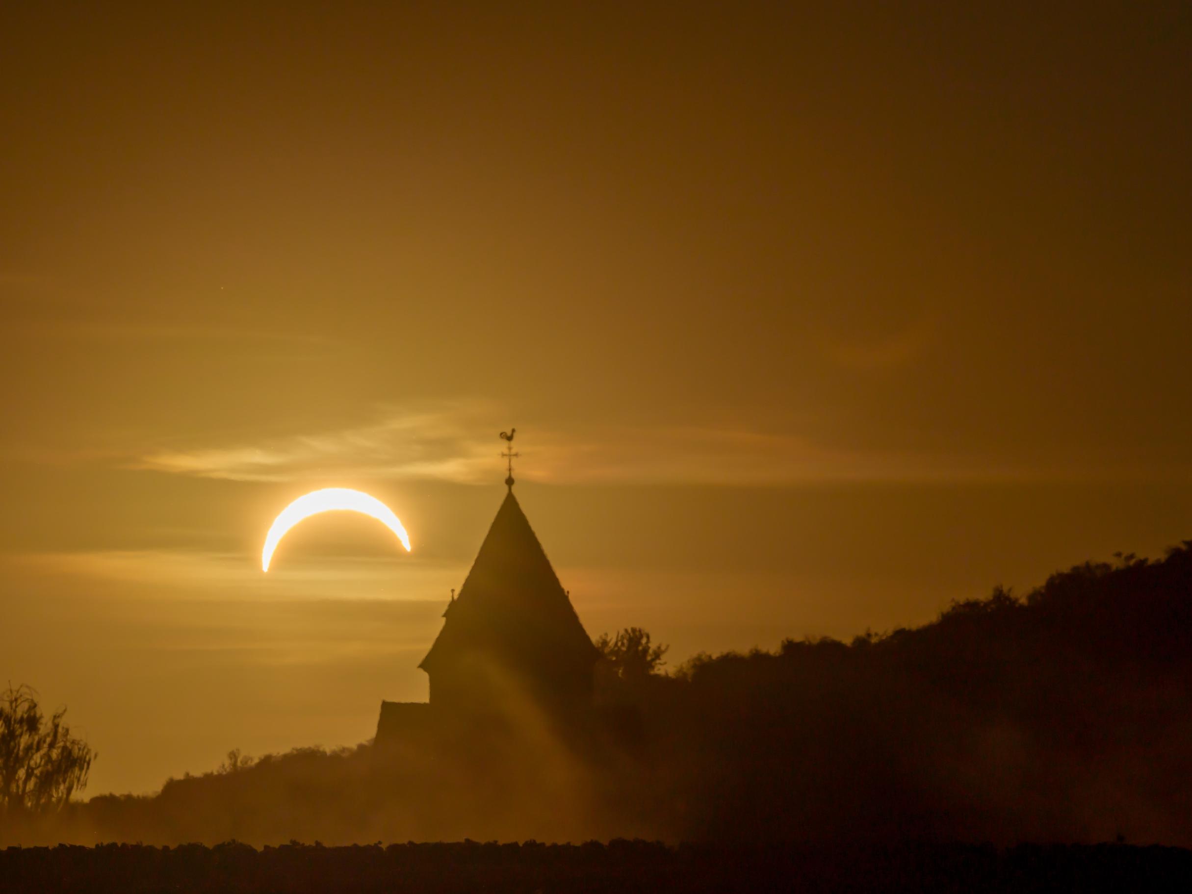 Sonnenfinsternis ich Gau-Bickelheim 12. August 2026