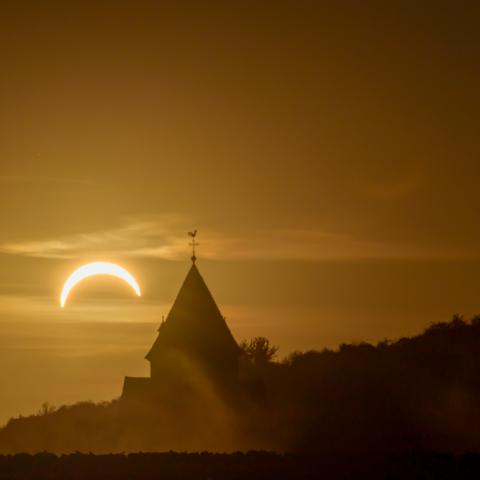Sonnenfinsternis ich Gau-Bickelheim 12. August 2026