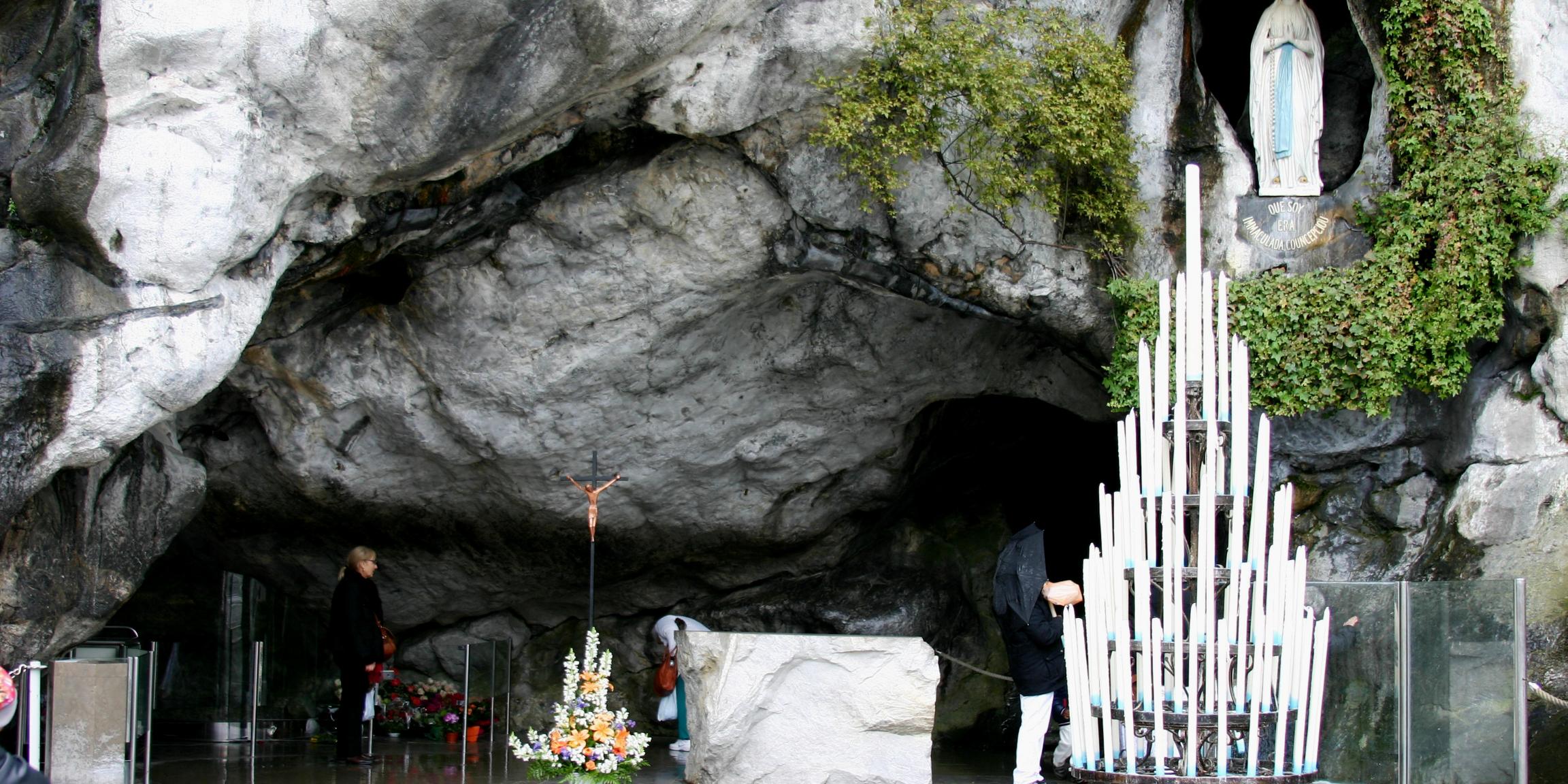 Grotto in Lourdes