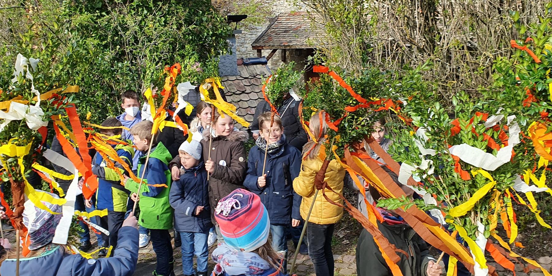 Kindertag auf dem Jakobsberg der Erstkommunionkinder