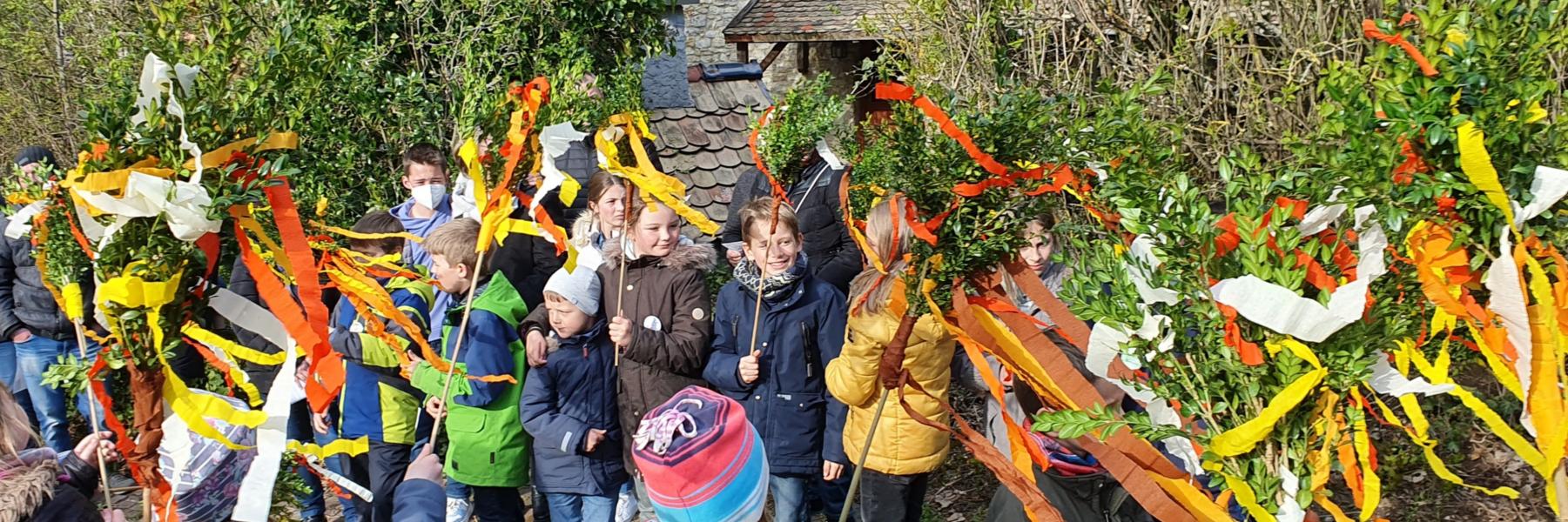 Kindertag auf dem Jakobsberg der Erstkommunionkinder