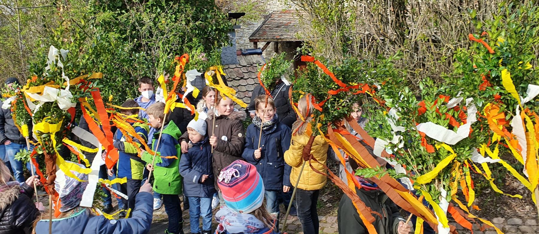 Kindertag auf dem Jakobsberg der Erstkommunionkinder
