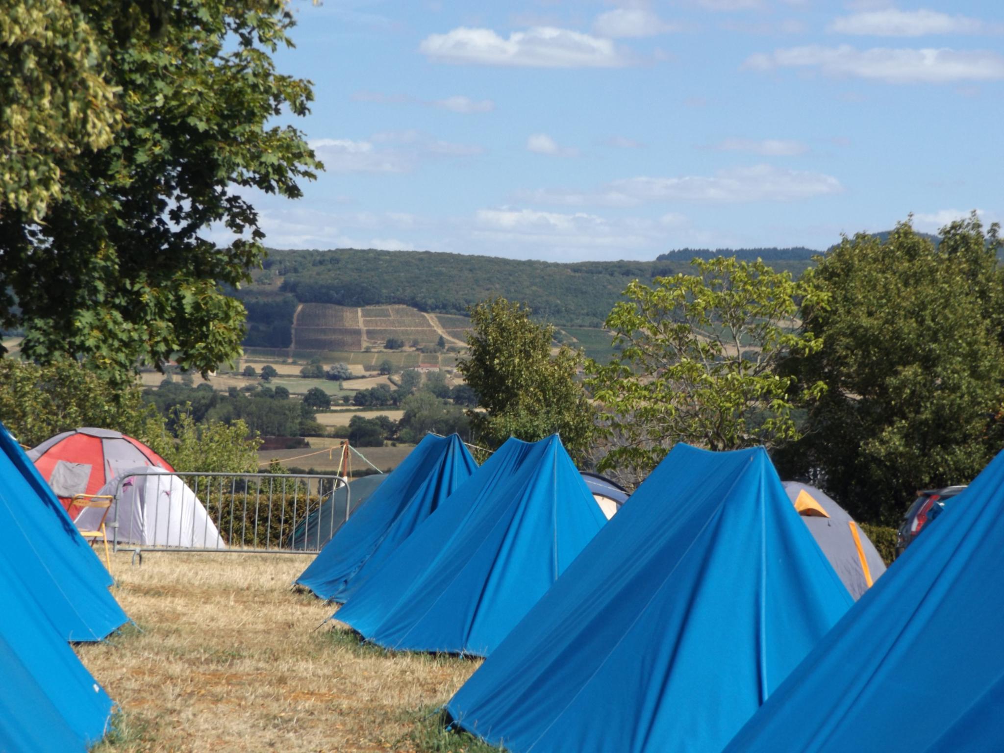Zeltlager in Taizé