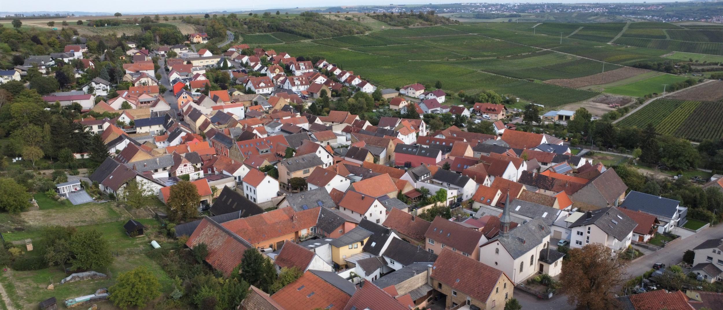 Blick auf Vendersheim