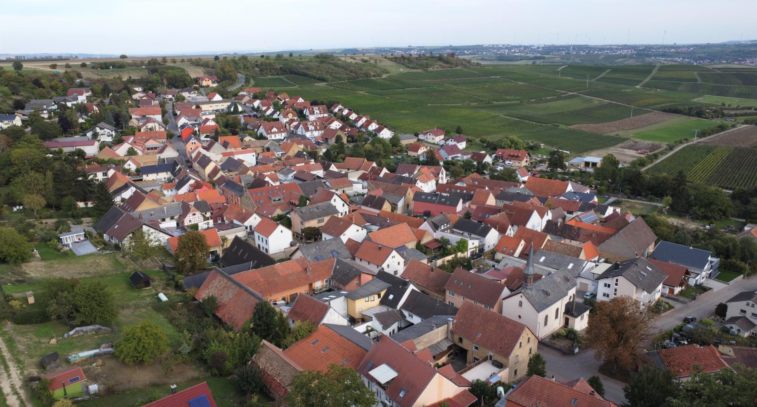 Blick auf Vendersheim