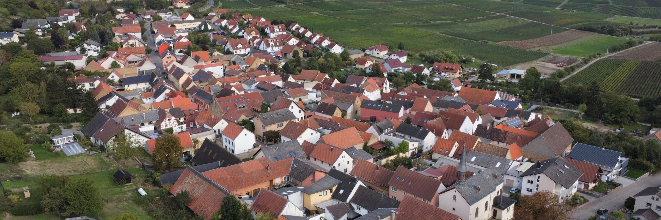 Blick auf Vendersheim