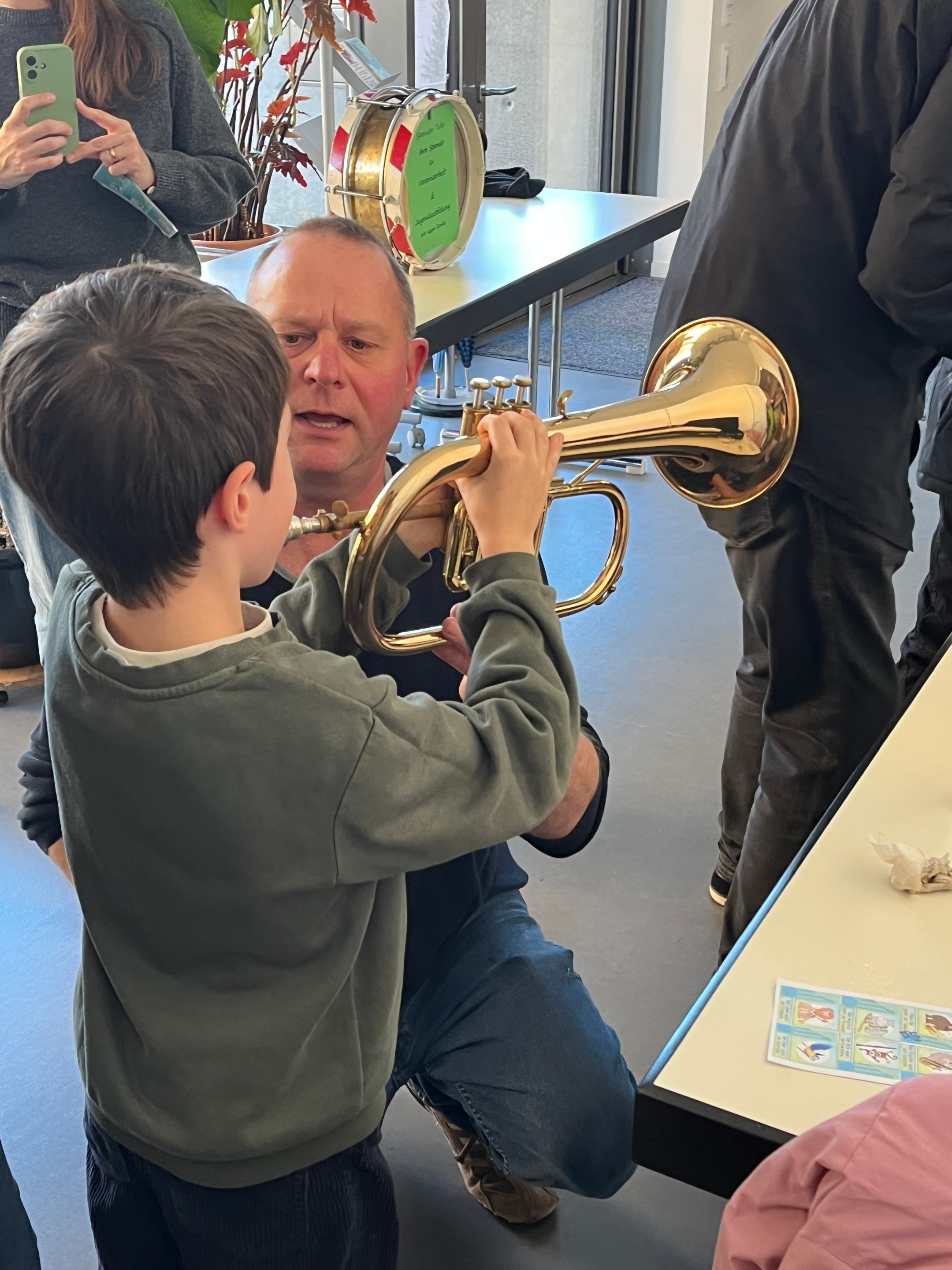 Ferdinand sucht einen Ton