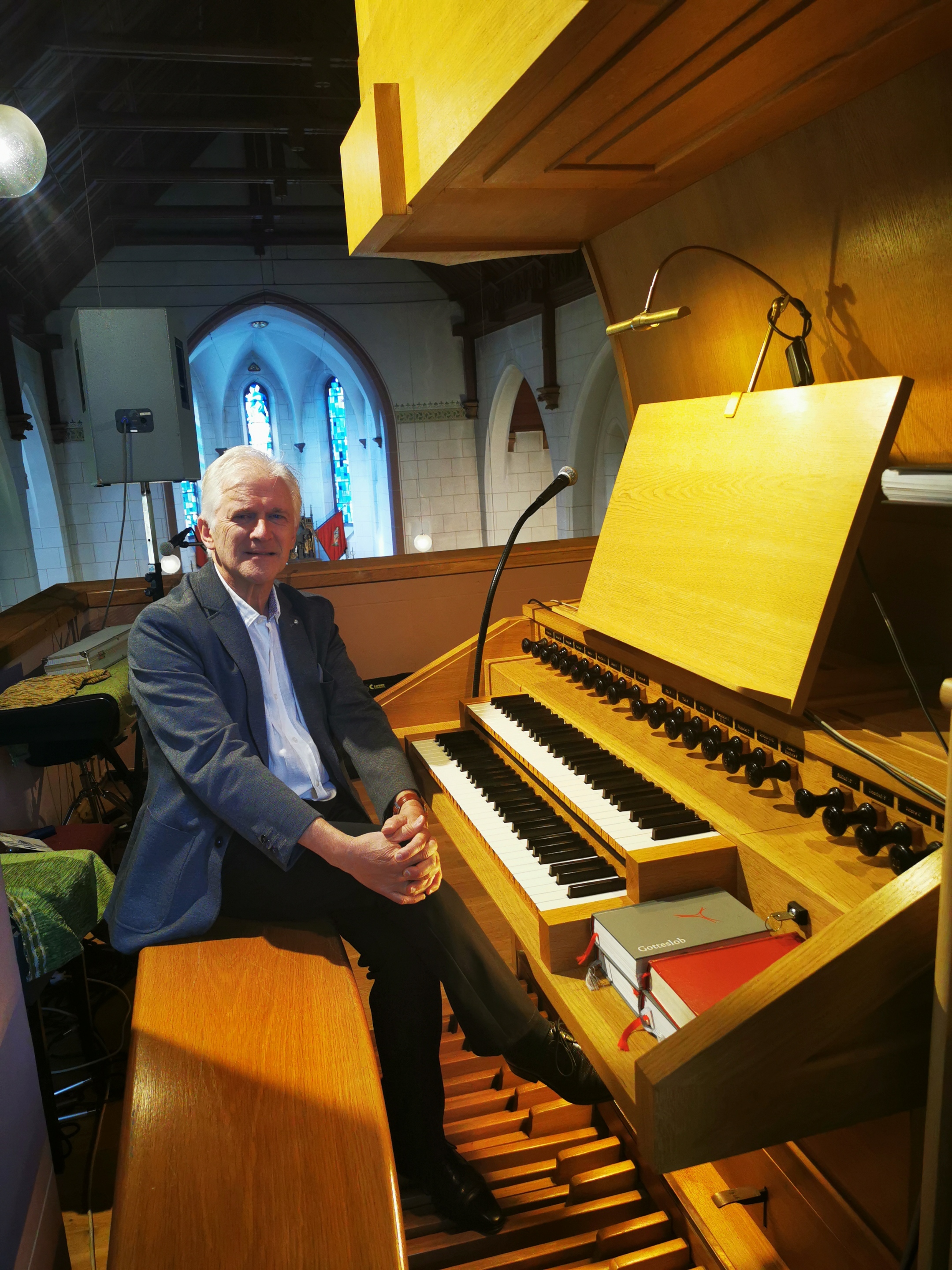 Ignace Michiels, Organist der Kathedrale St. Salvator in Brügge