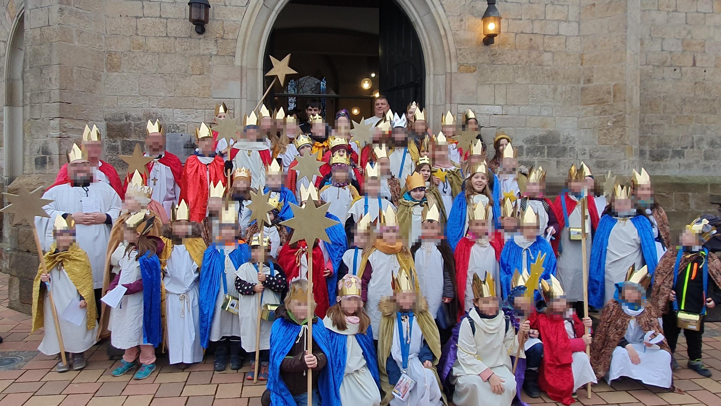 Sternsinger Aktion 2023 in Saulheim