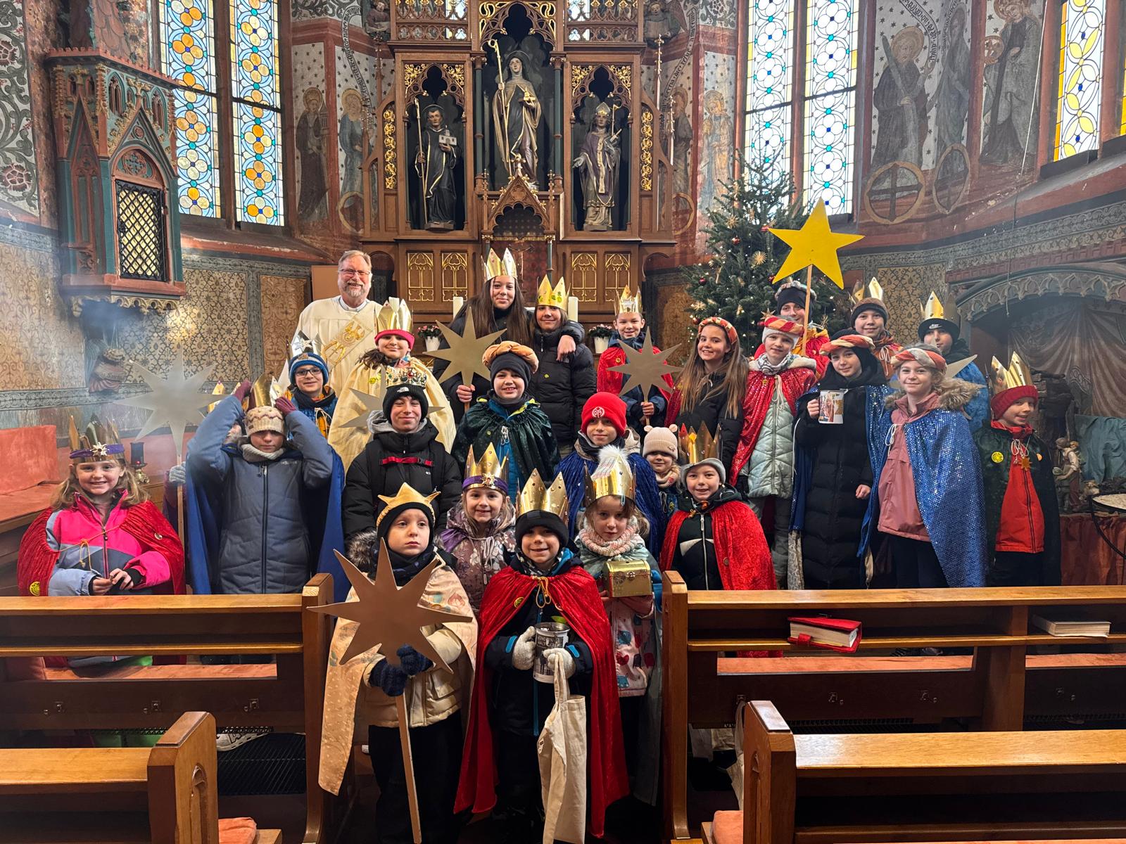 Sternsinger aus Schornsheim 2025