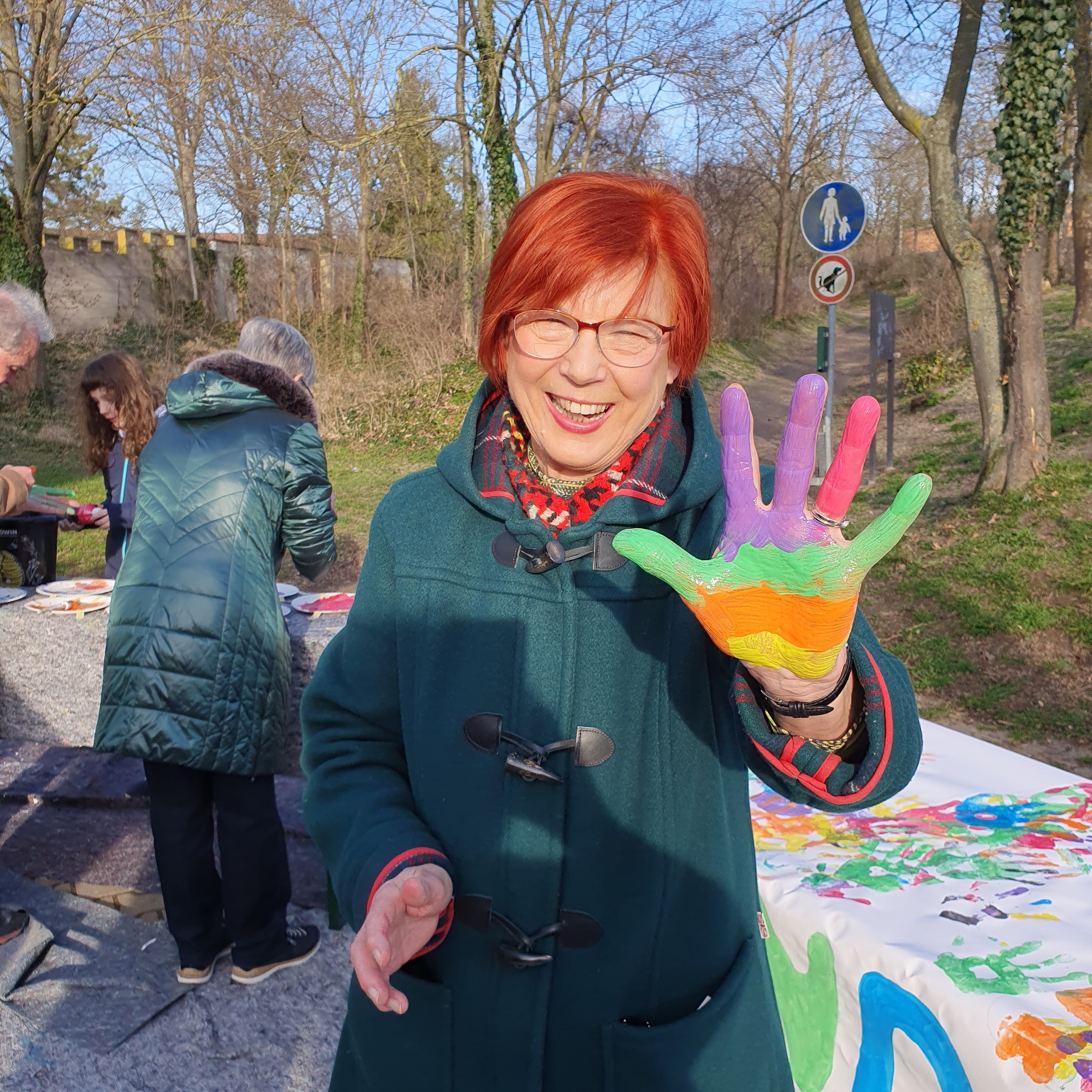 Kundgebung 'Für ein buntes Wörrstadt'