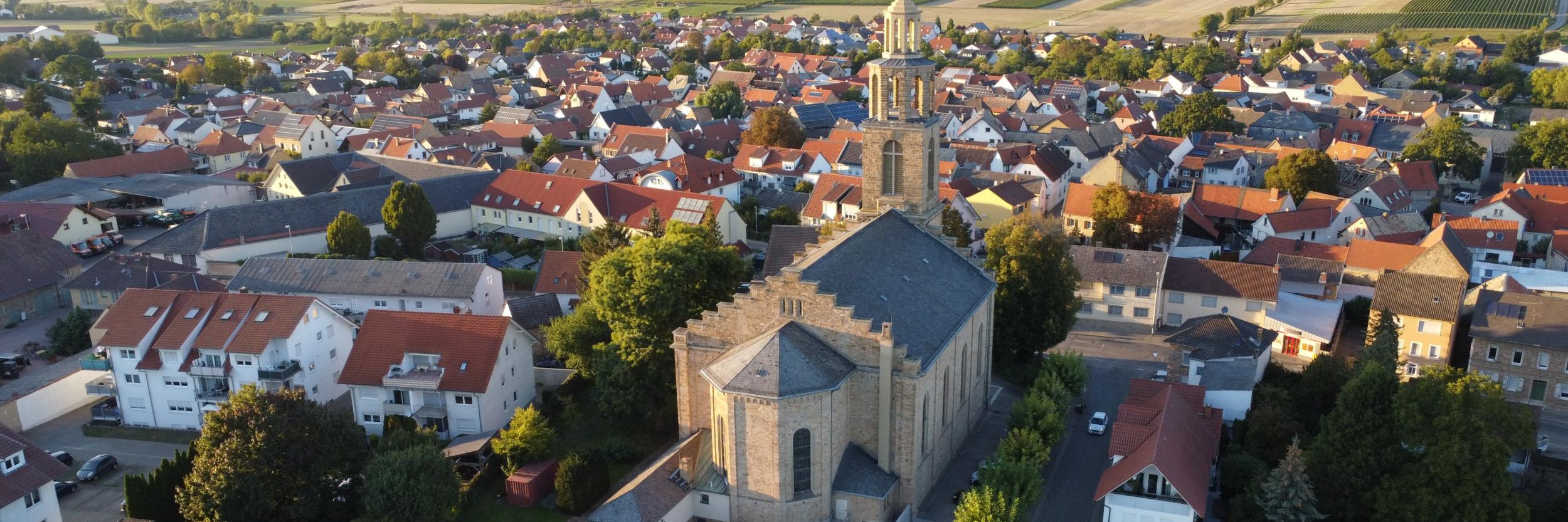 Blick auf Gau-Bickelheim