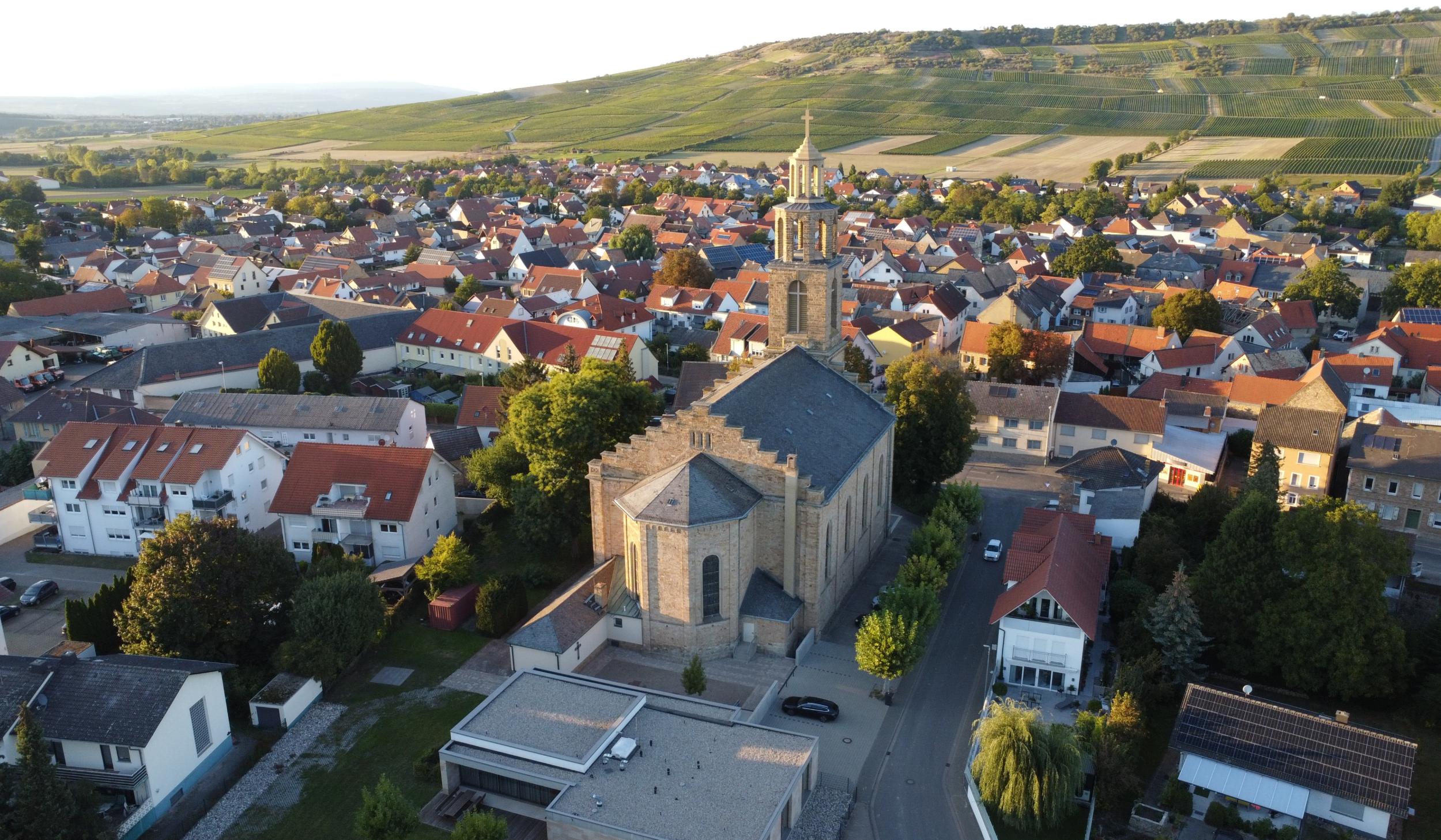 Blick auf Gau-Bickelheim