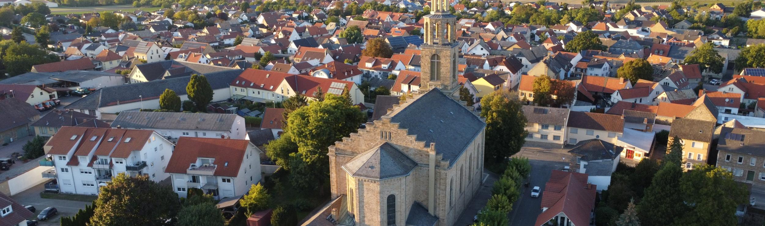 Blick auf Gau-Bickelheim