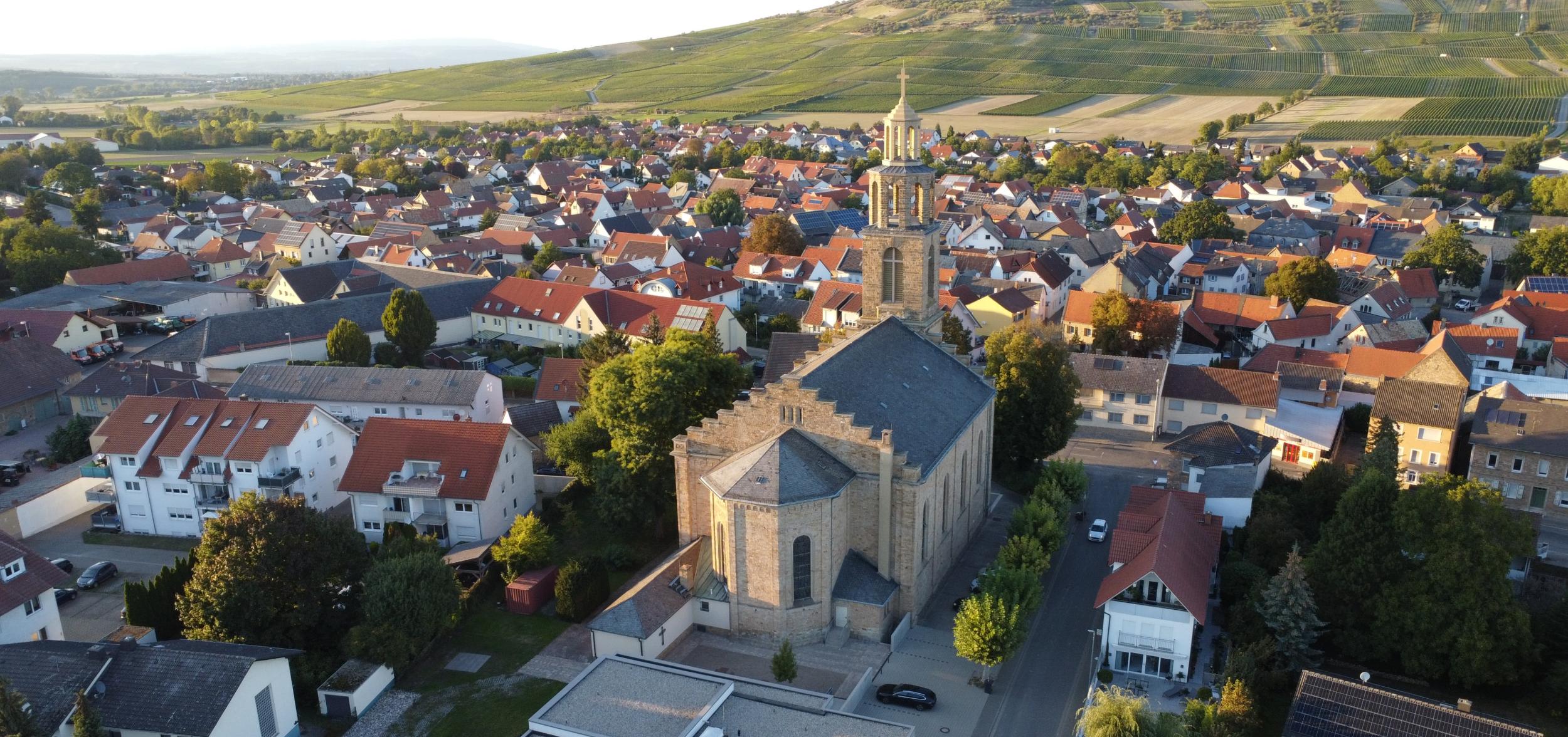 Blick auf Gau-Bickelheim