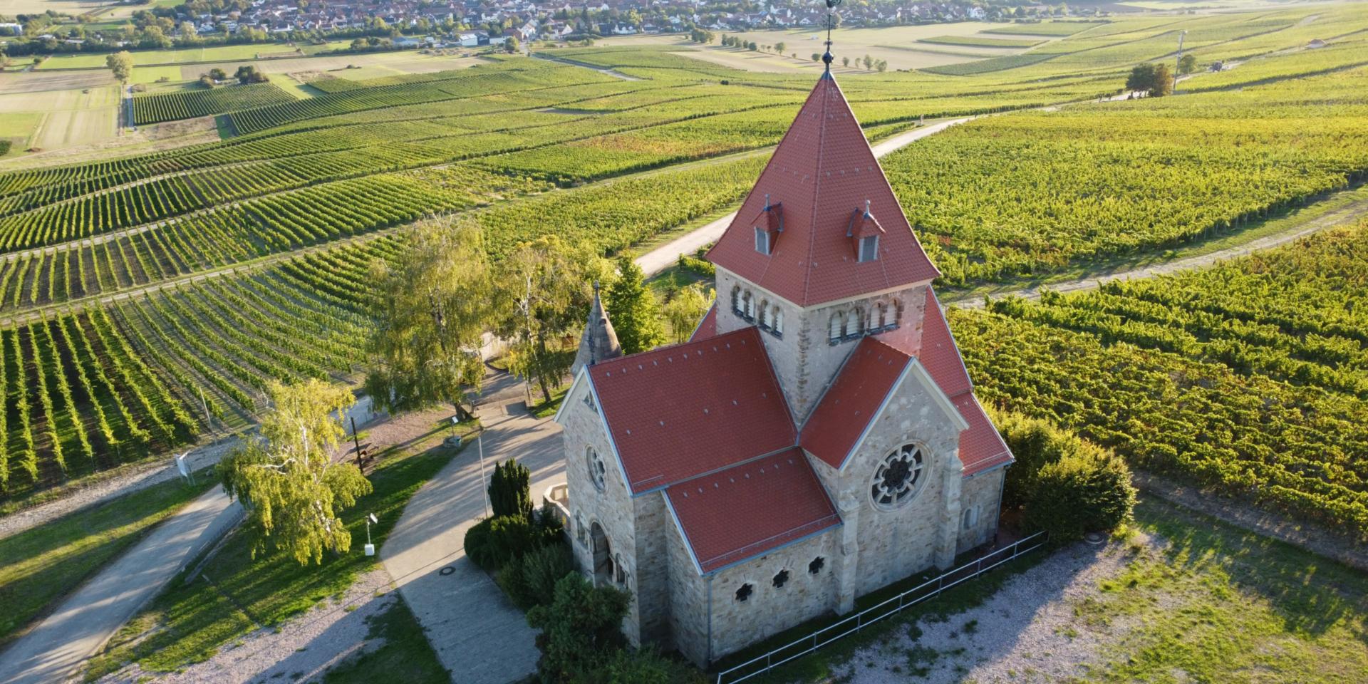 Kreuzkapelle auf dem Wissberg bei Gau-Bickelheim
