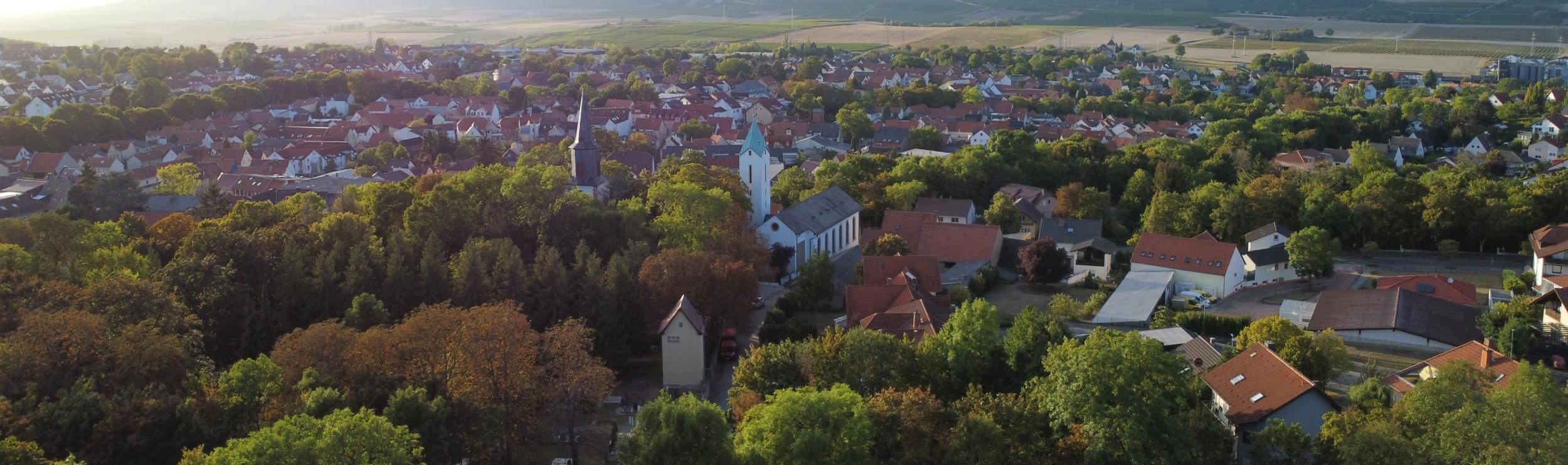 Blick auf Wörrstadt