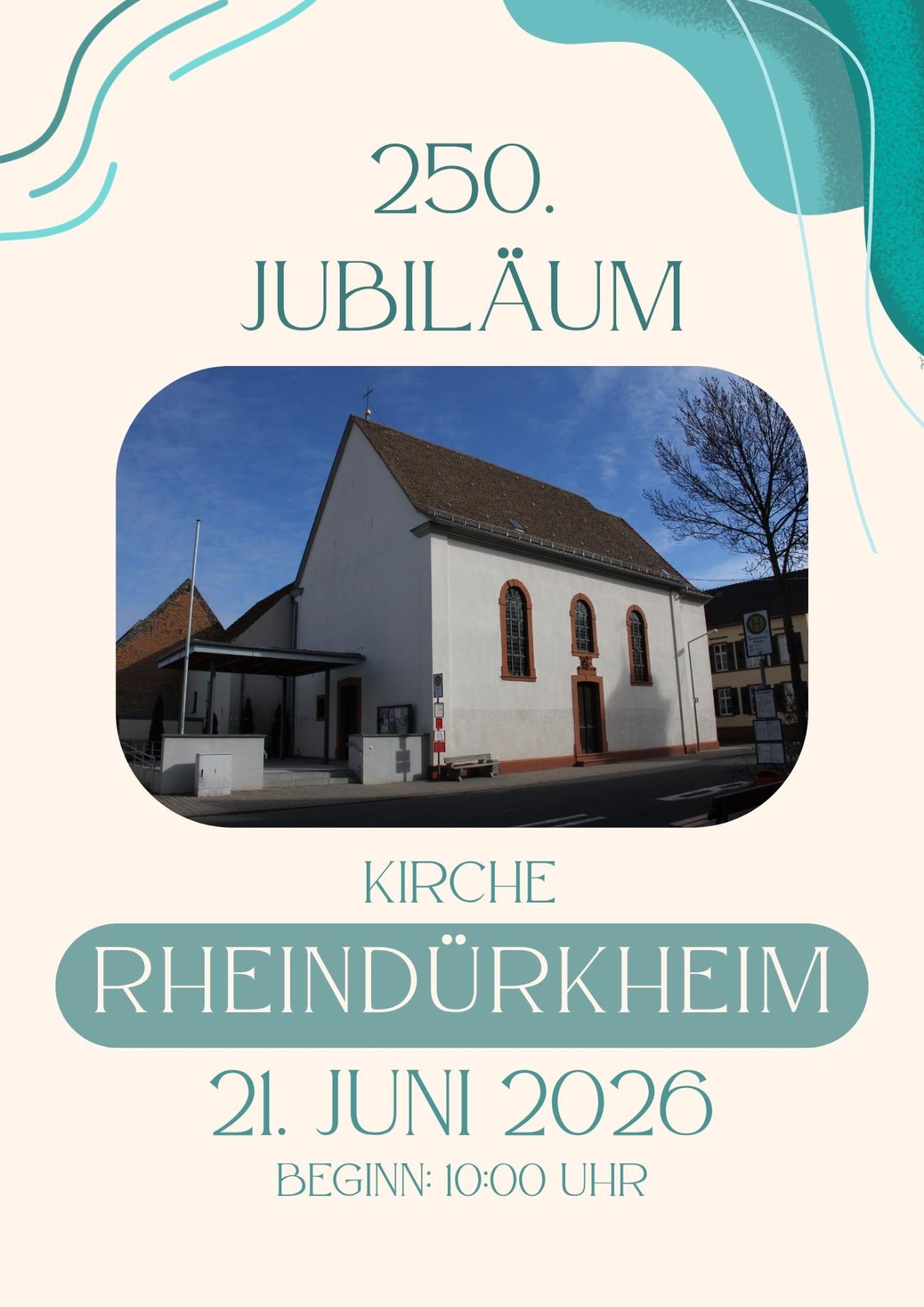 250. Jubiläum Rheindürkheim