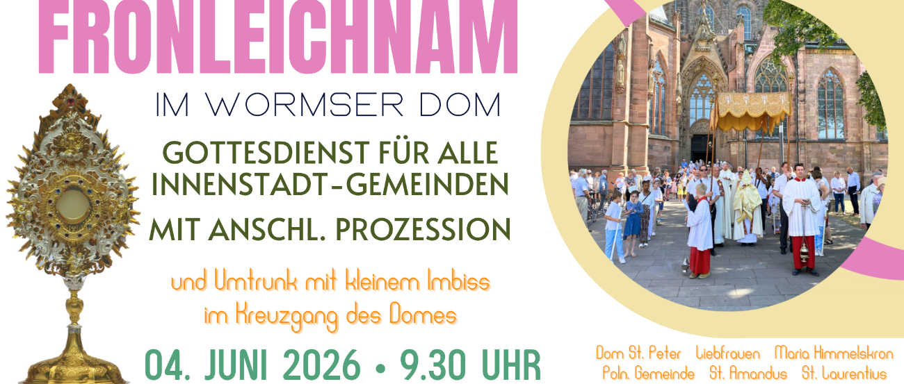Banner Fronleichnam 2026