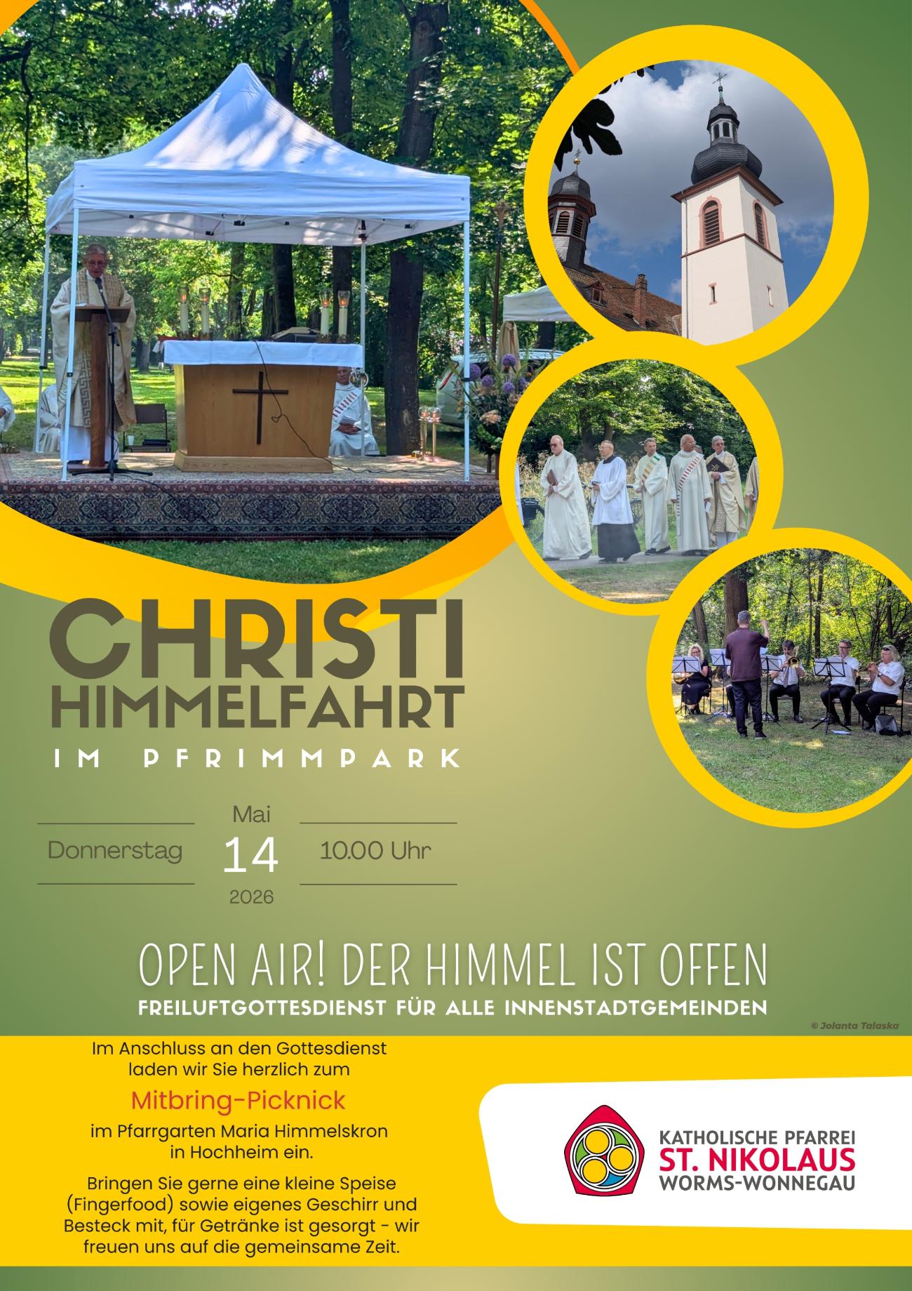 Christi Himmelfahrt 2026 Plakat