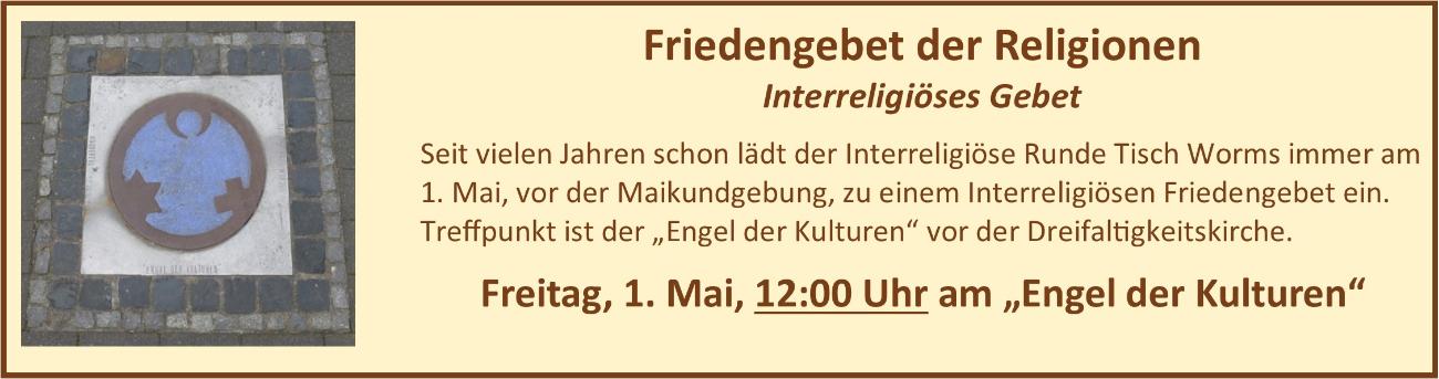 Interreligiöses Gebet