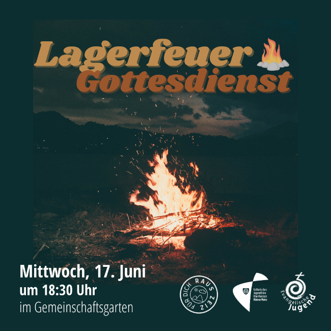 Lagerfeuergottesdienst Gemeinschaftsgarten 2026