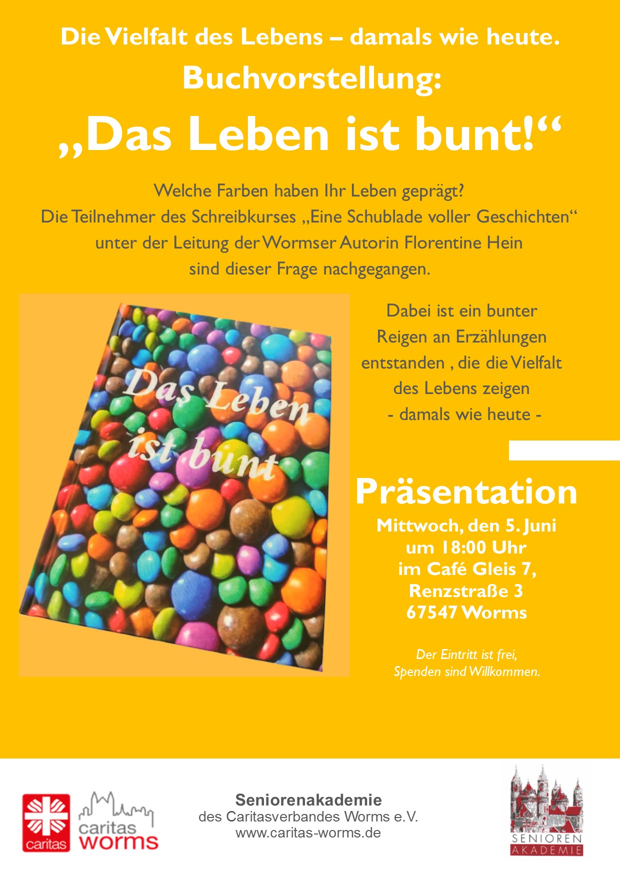 Plakat_Flyer_Das Leben ist bunt