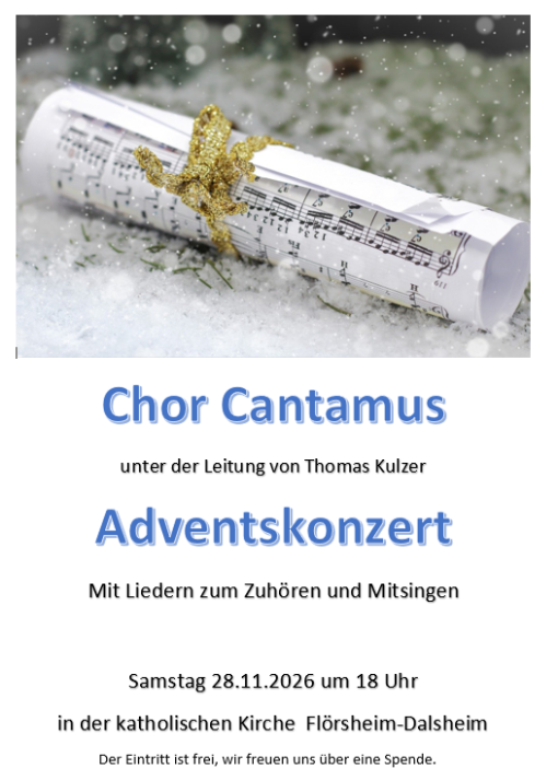 Adventskonzert Cantamus