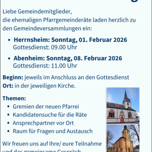 Einladung Gemeindeversammlungen He-Ab