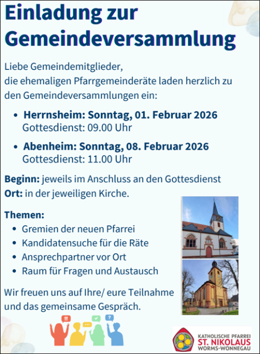 Einladung Gemeindeversammlungen He-Ab